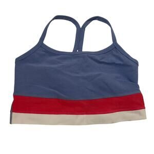 Beyond Yoga Space Dye Horizon Colorblock Cropped Tank/Sports Bra - Size XS